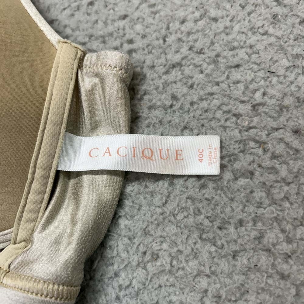 Cacique Bra 40C Full Coverage Bra Lightly Lined Lounge Bra - Picture 7 of 10